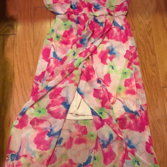 Gorgeous Lush Surplice Dress - Picture 3 of 8